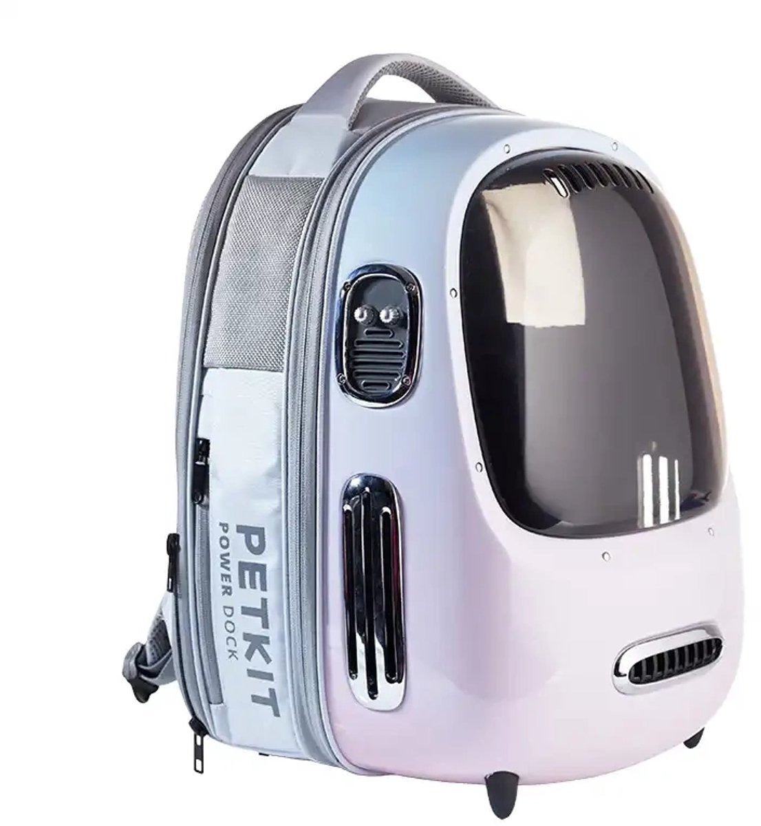 PETKIT - Breezy2 Smart Cat Carrier Pink & Petkit Go Shine Dog leash bundle - TeqClub.com