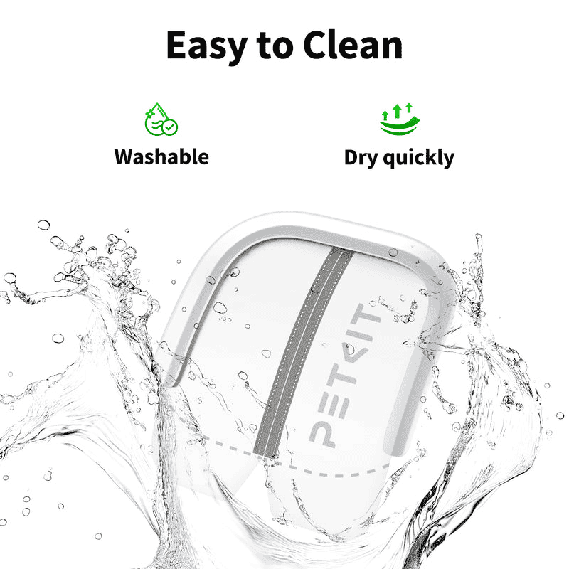 PETKIT Cat Litter Box Magnetic Dustproof Curtain 2.0 - TeqClub.com