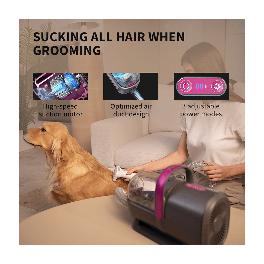 PETKIT Pet Grooming Vacuum Kit - TeqClub.com