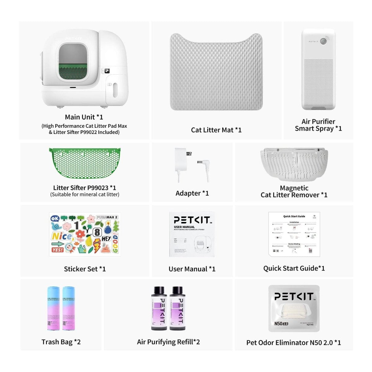 PETKIT Pura Max 2 Self-Cleaning Cat Litter Box (Premium)