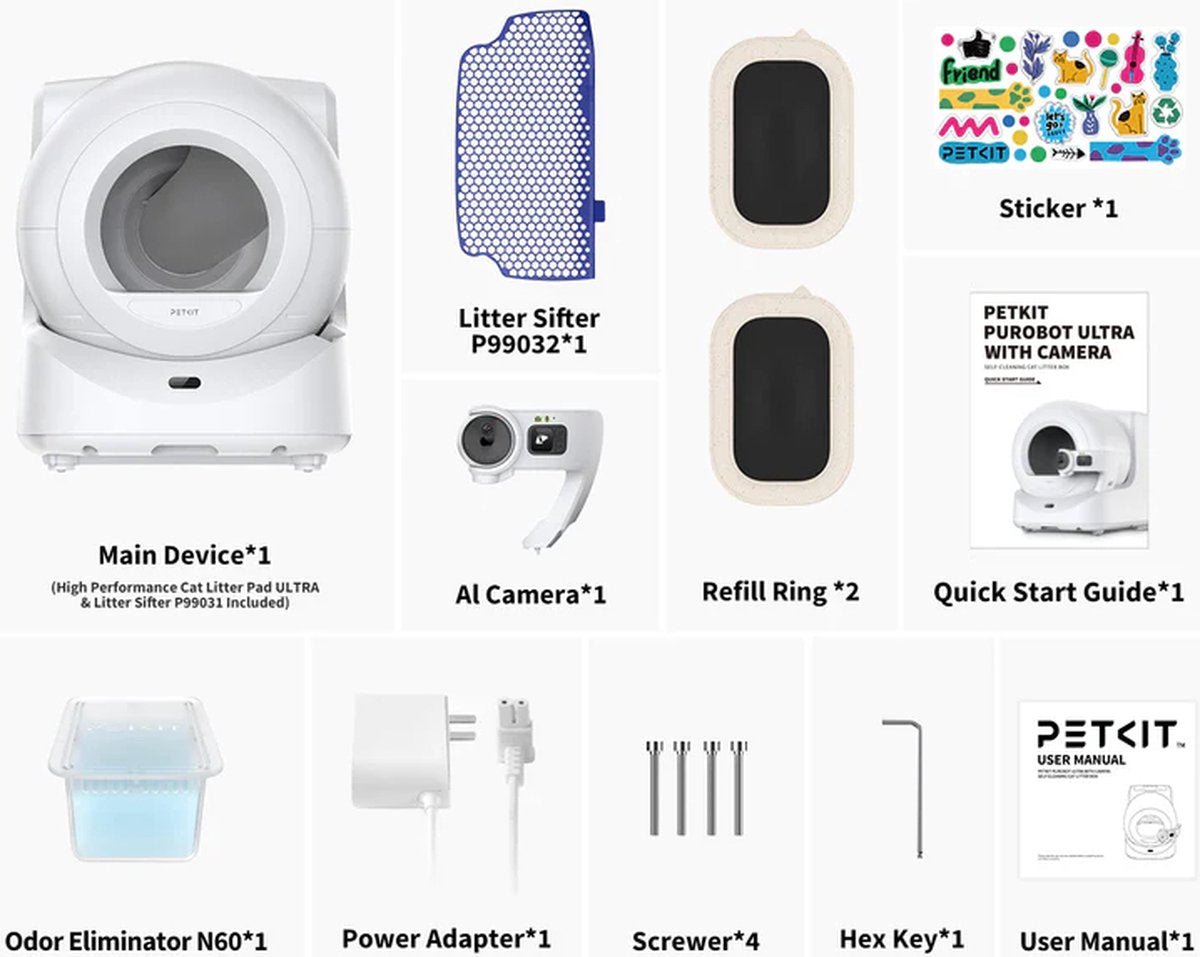 PETKIT Purabot ULTRA Litter Bundle - TeqClub.com