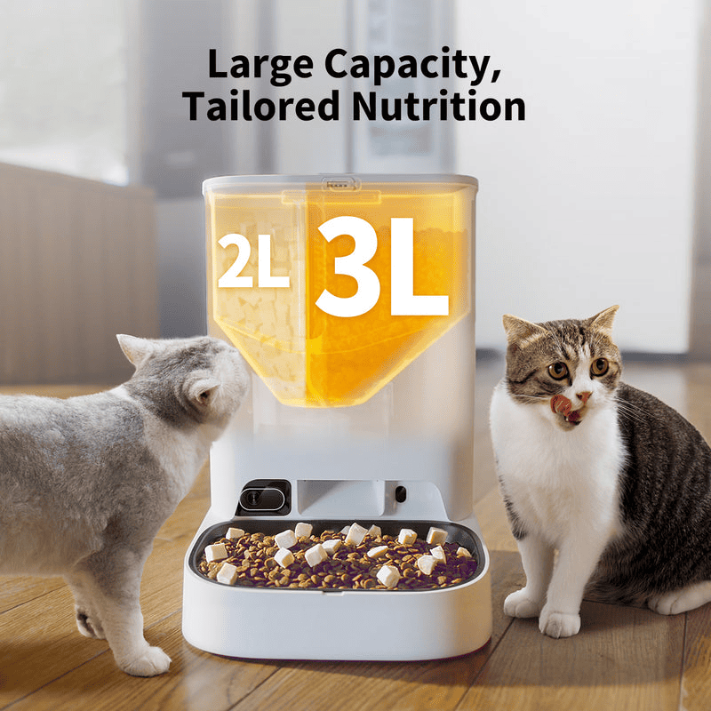 PETKIT YumShare Dual Hopper with Camera - TeqClub.com