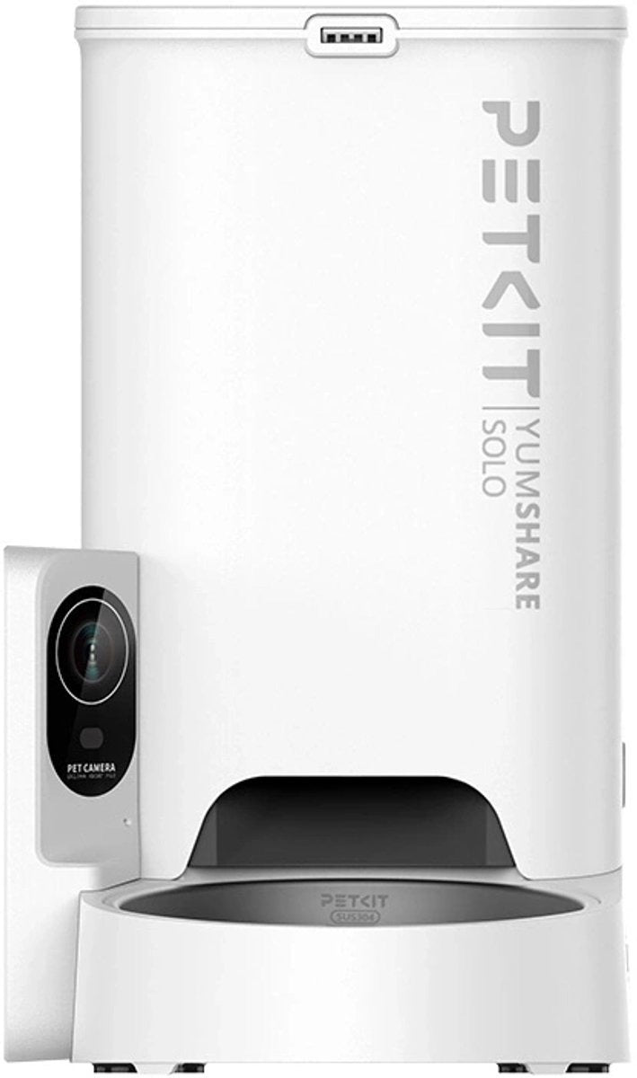 PETKIT - YumShare Solo met Camera White & PETKIT - Feeder Desiccant bundle - TeqClub.com