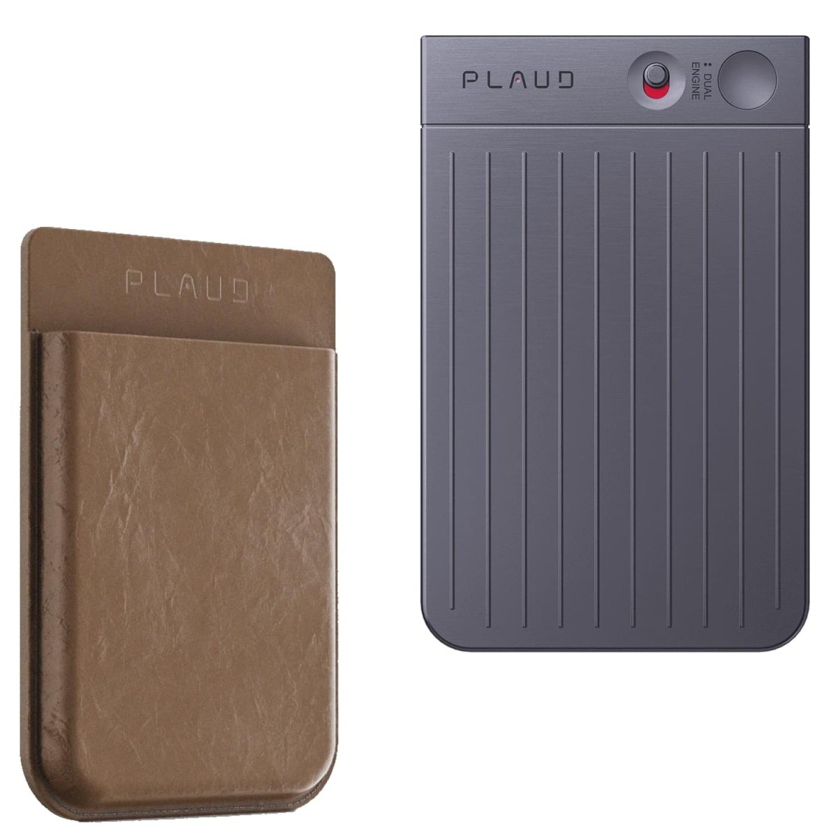 PLAUD NOTE Black & Case Brown - TeqClub.com