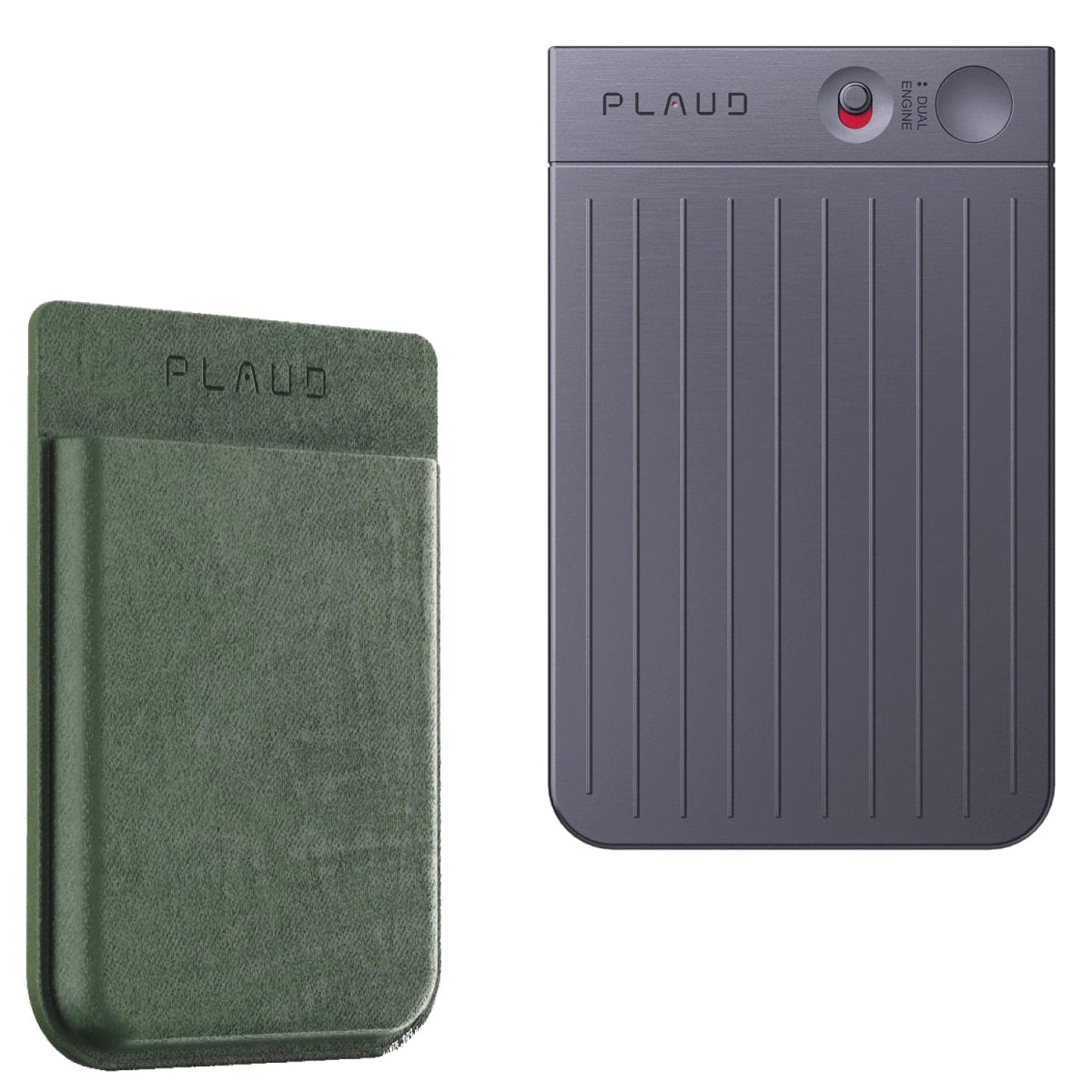 PLAUD NOTE Black & Case Green - TeqClub.com