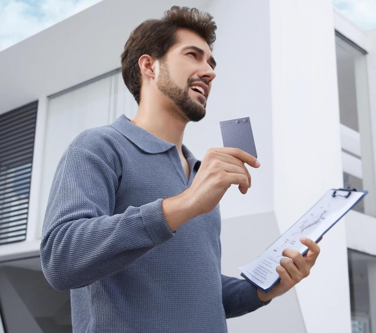 PLAUD NOTE Sliver - AI Voice Recorder