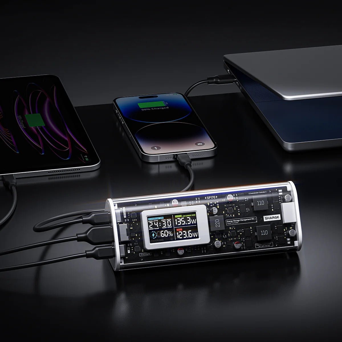 SHARGE Shargeek 170 - 24000 mAh Power Bank