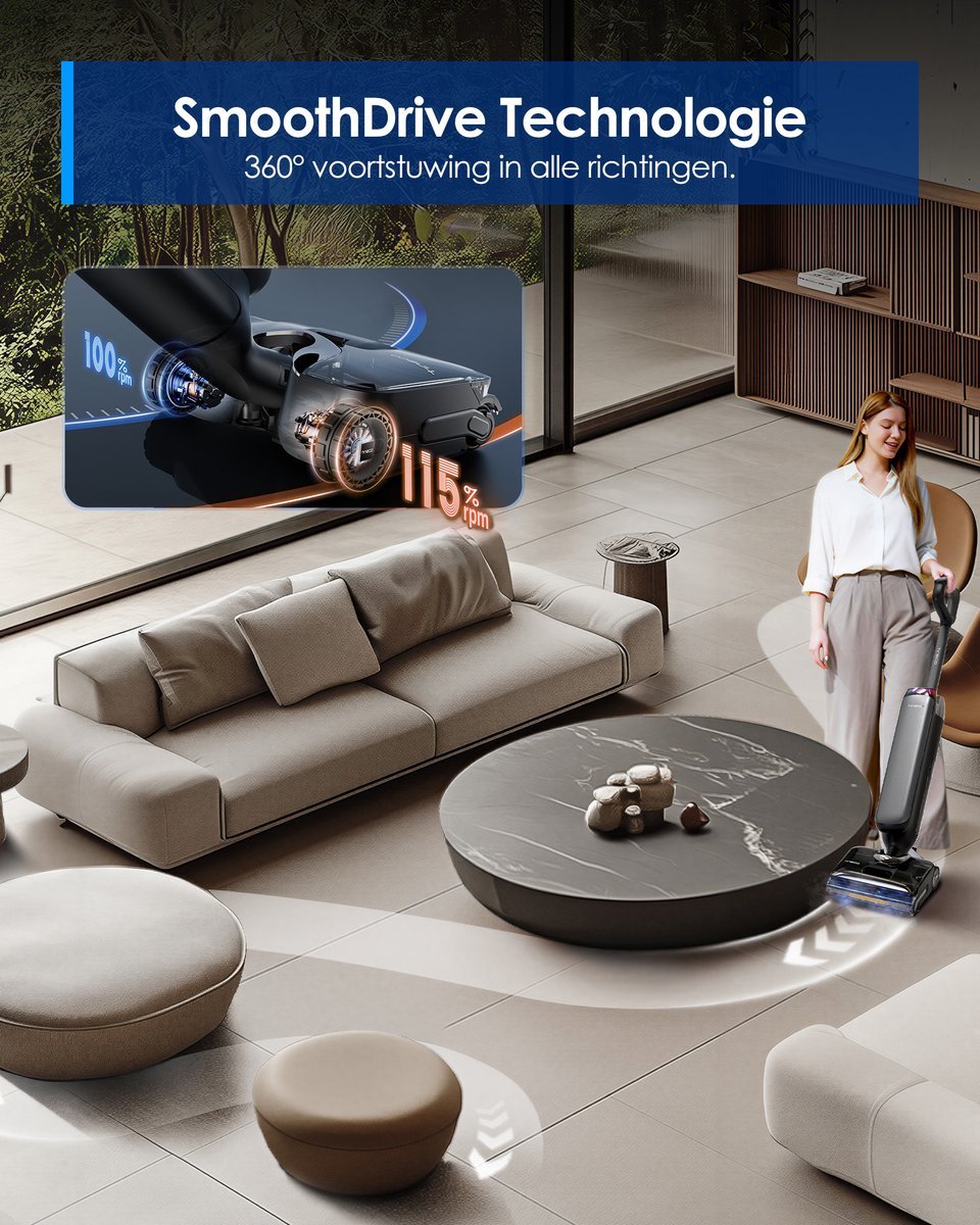 Tineco Floor One S9 Artist Steam Pro - TeqClub.com