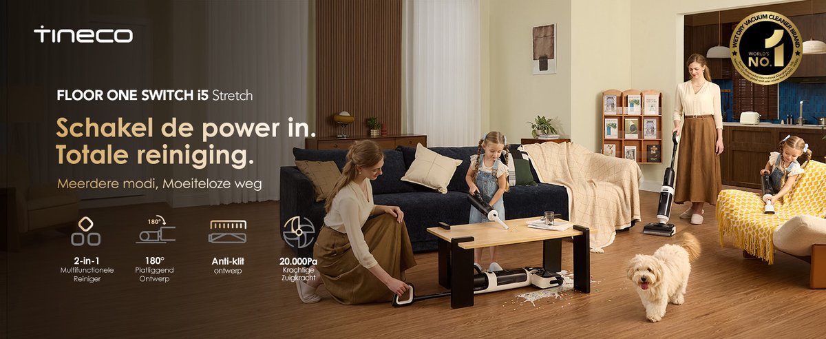 Tineco Floor One Switch i5 Stretch - TeqClub.com