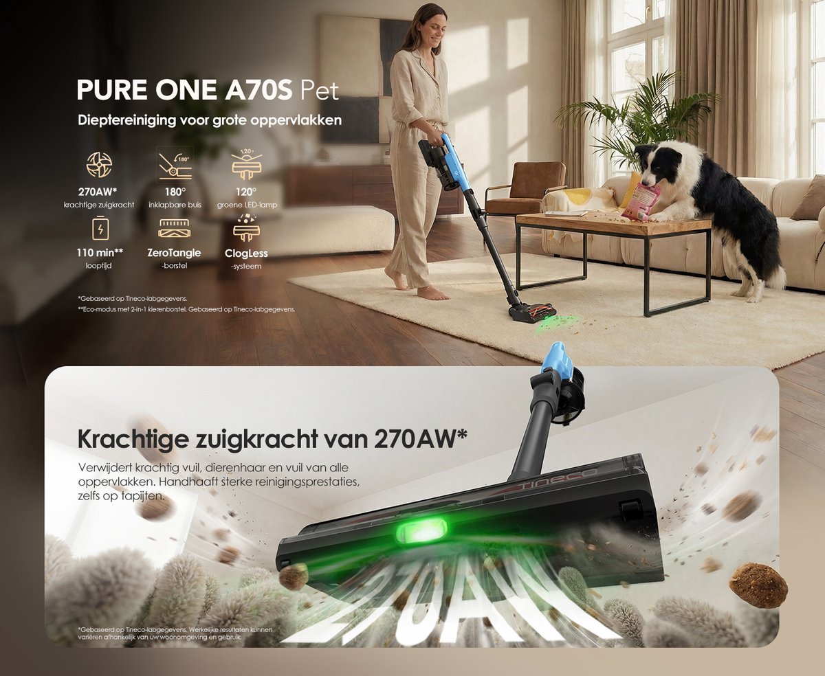 Tineco Pure One A70S Pet - TeqClub.com