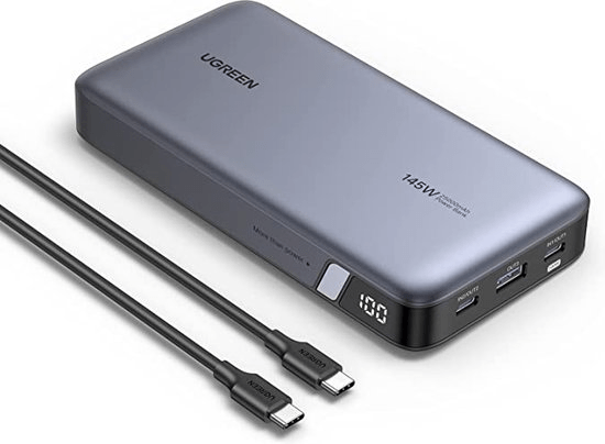 Ugreen 145W powerbank – 25000mAh capaciteit - TeqClub.com