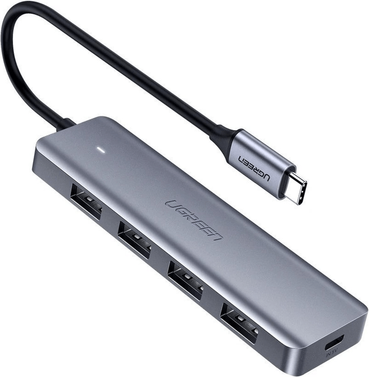 UGREEN 4 - Port USB 3.0 Hub with USB - C Power Supply - TeqClub.com