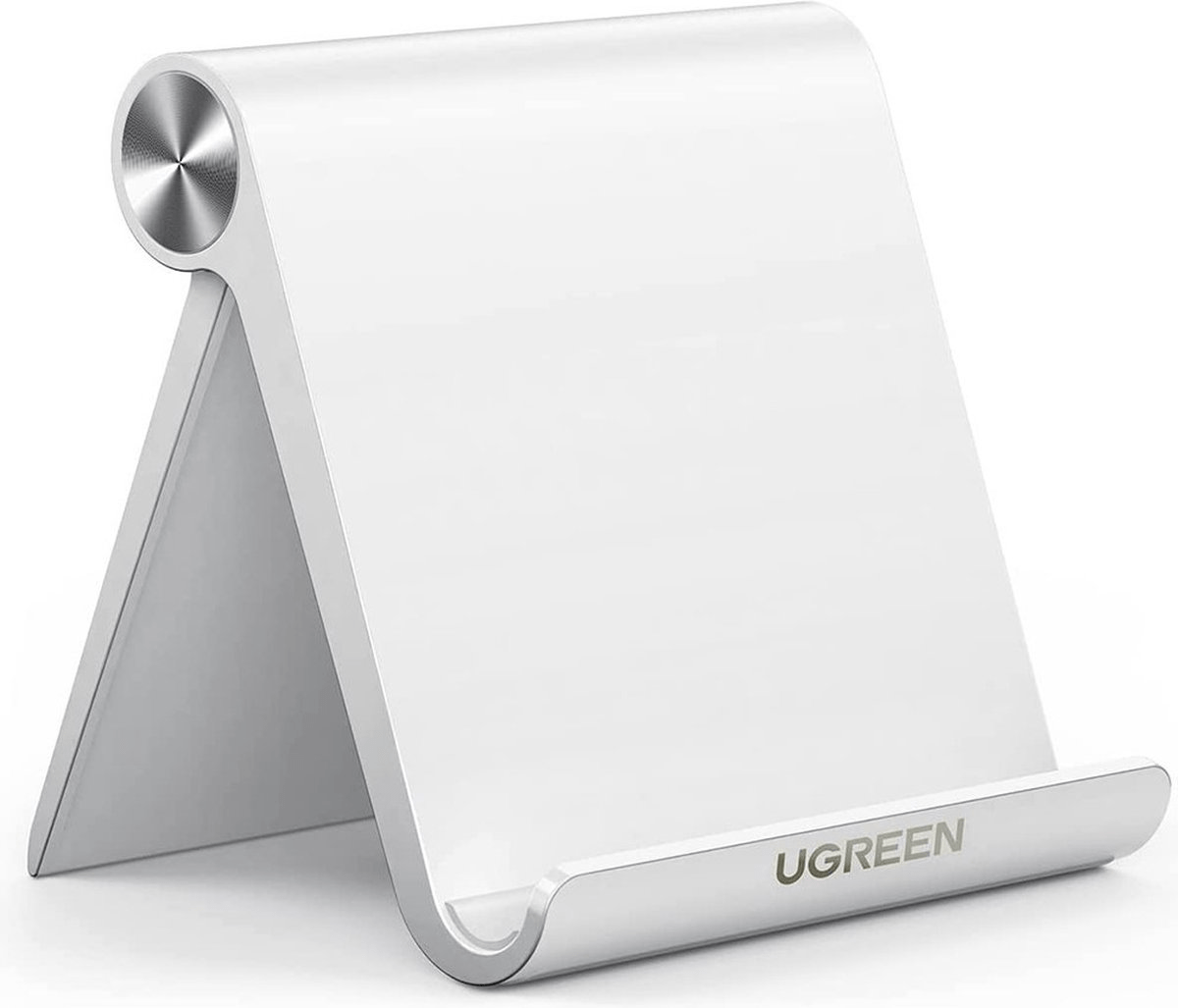 UGREEN Multi - Angle Adjustable Portable Stand for iPad (White) - TeqClub.com