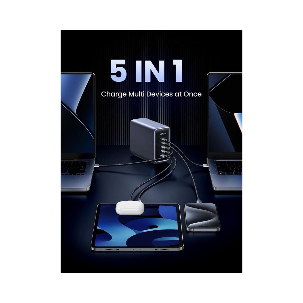 UGREEN Nexode 300W 5 - Port PD GaN Fast Charger EU - TeqClub.com