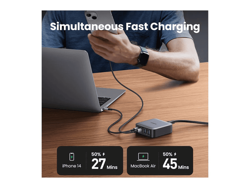UGREEN Nexode 65W Desktop Charger EU - TeqClub.com