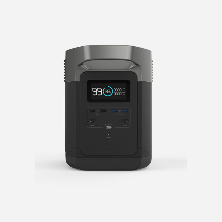 EcoFlow Delta EU front view voorkant