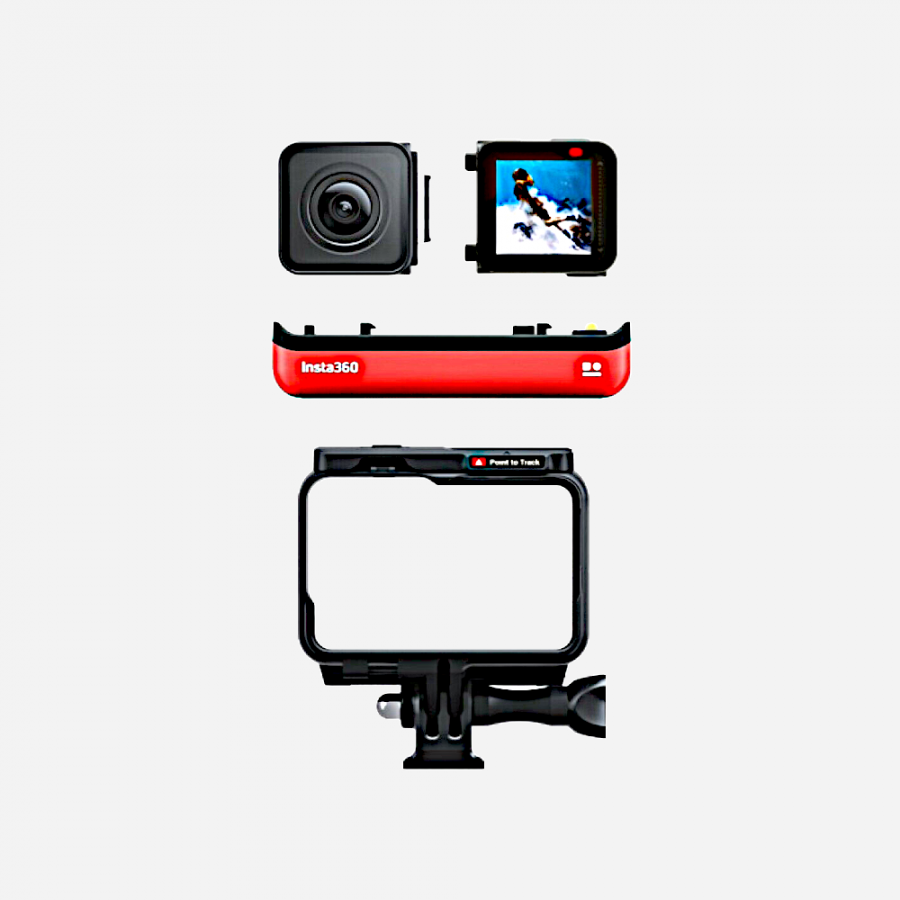 INSTA360 ONE R 4K - package content