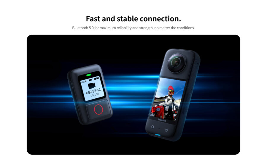 insta360 remote connection