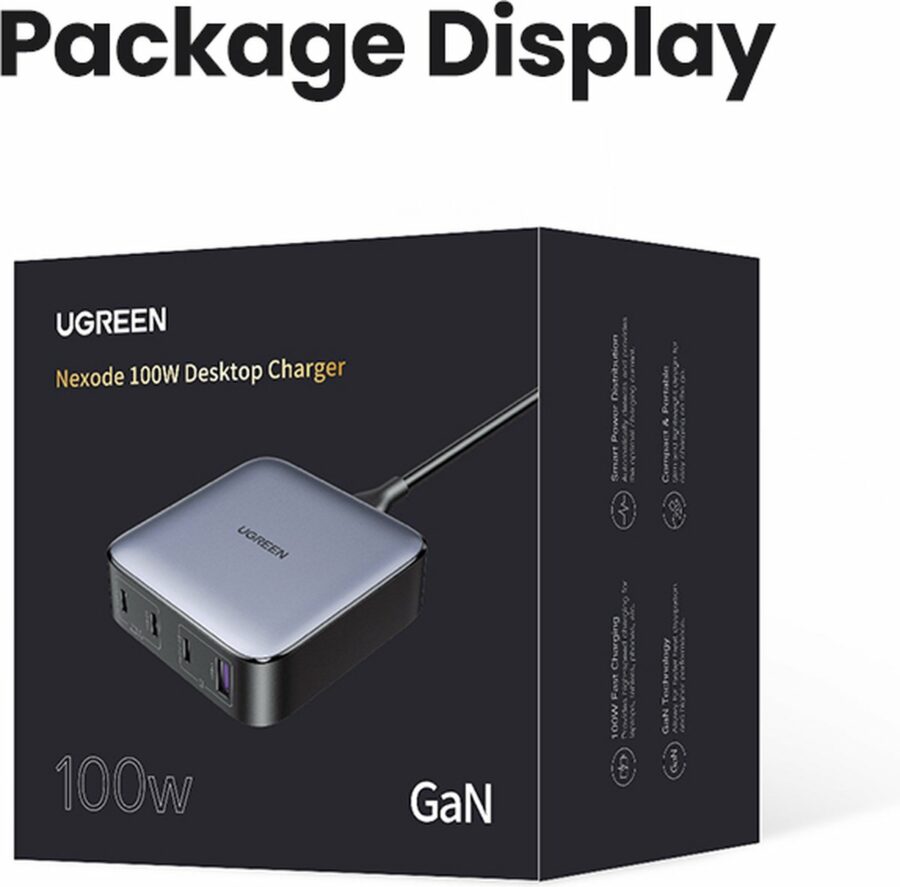 ugreen 100W desktop lader lifestyle 2
