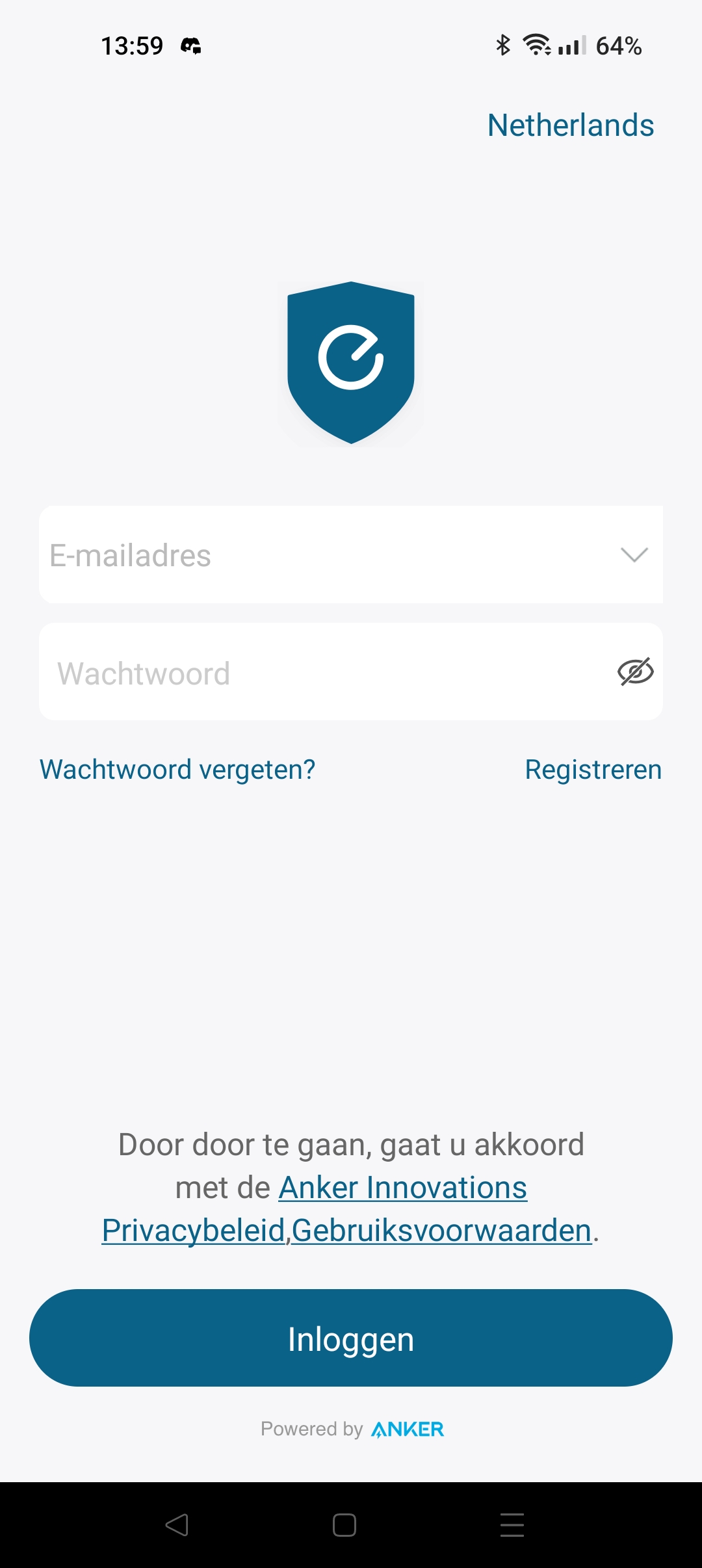 Hoe maak ik een account aan voor de Eufy app?