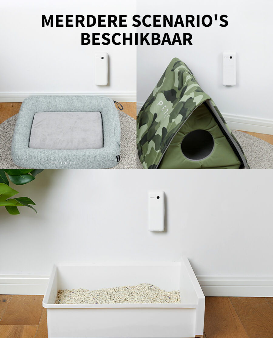 PetKit Pura - Slimme Spray- meerdere scenario's