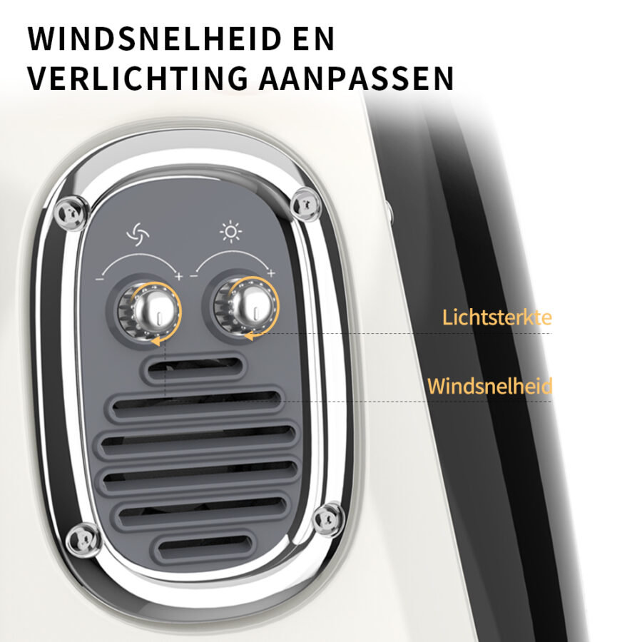 PetKit Breezy2 smart - kattenrugzak - aanpassen licht