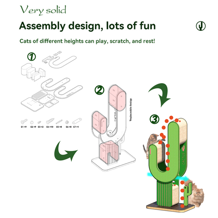 Coneko Urban Oasis - Large climbing frame- fun