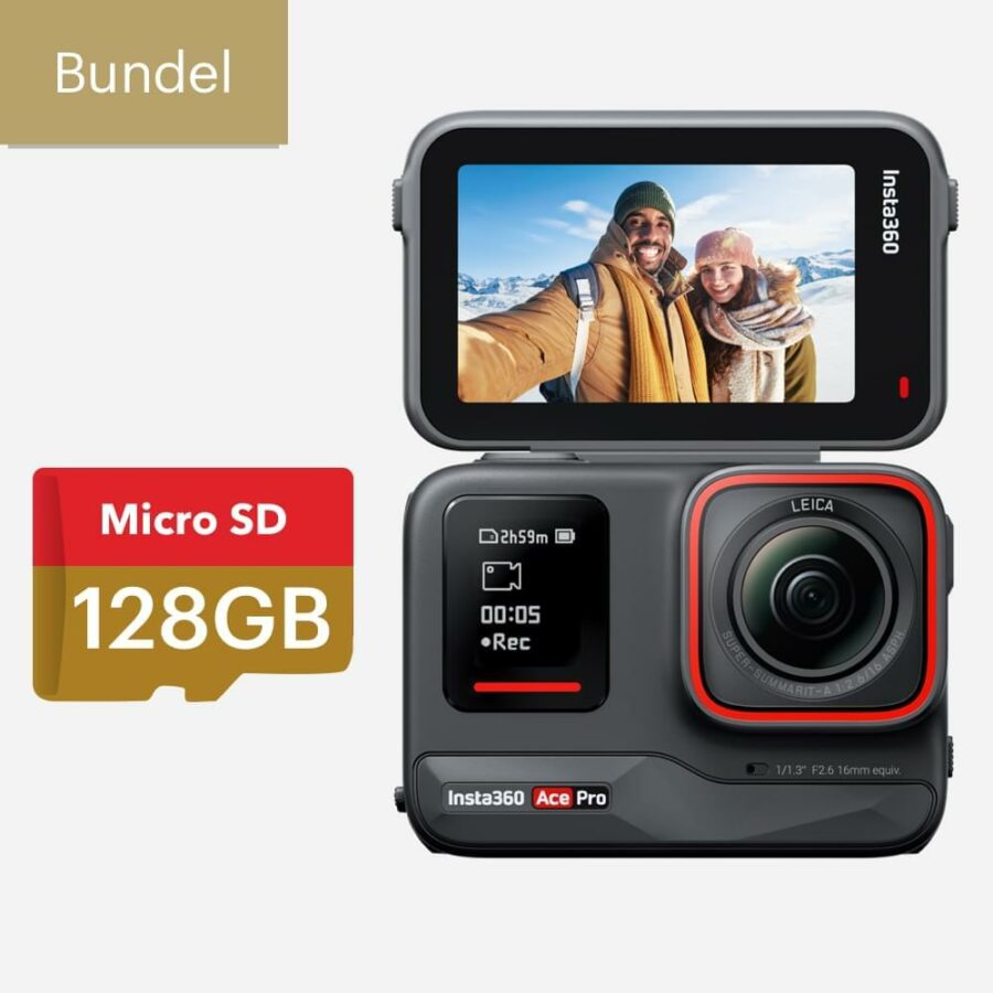Insta360 Ace Pro met 128GB SD kaart bundel